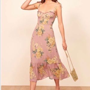 Reformation Nikita Dress in Gwenyth print